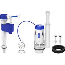 Mecanismo Para Caixa Acoplada Censi Kit Completo Universal Dual Flush Com Vedante+Conjunto Fixacao - 9562 Mecanismo Para Caixa Acoplada Censi Kit Completo Universal Dual Flush Com Vedante+Conjunto Fixacao - 9562