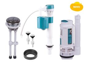 Mecanismo para caixas acoplada duplo acionamento (universal) - PADOVA