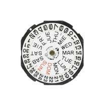 Mecanismo Para Relógio Pc33 Calendário Duplo Posição 3