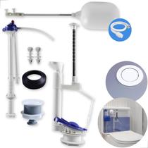 Mecanismo Reparo Caixa Acoplada universal Acionamento Botão superior + Engate