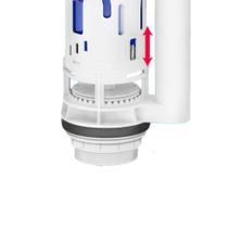 Mecanismo Saída Universal Dual Flush - Censi