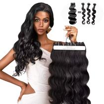 Mechas de Cabelo Triippy 100% Cabelo Humano Cru Cambojano Body Wave 66-76 cm