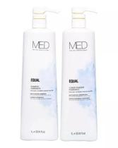 Med for You Equal Kit Shampoo 1000ml e Condicionador 1000ml Med for You Equal Kit Shampoo 1000ml e Condicionador 1000ml