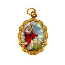 Medalha de alumínio - Bom Pastor (vendas por cento) Medalha de alumínio - Bom Pastor (vendas por cento)