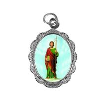 Medalha de alumínio - São Judas Tadeu - Mod. 2 (vendas por cento)