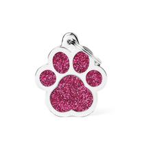 Medalha de Identifição Cão Pata Glitter Pink ( Gravação Inclusa ) Medalha de Identifição Cão Pata Glitter Pink ( Gravação Inclusa )