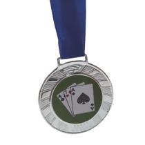 Medalha de Truco Ouro / Prata / Bronze para Torneio Poker - Bilhares Platinum
