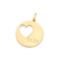 Medalha mãe folheada a ouro Cód. 542602 Linha Permanente Rommanel