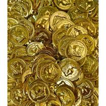 Medalha Medalhinha 15 cm Monaliza Cigana Dourada 100 Unid - Lua Mística - 100% Original - Loja Oficial