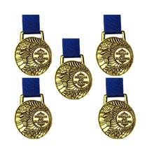 Medalha Medasul Honra ao Mérito 35mm Kit C/ 05 Unidades Cor:Bronze Medalha Medasul Honra ao Mérito 35mm Kit C/ 05 Unidades Cor:Bronze