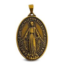 Medalha Milagrosa De Nossa Senhora Das Graças Grande Para Lembrança - Divinário