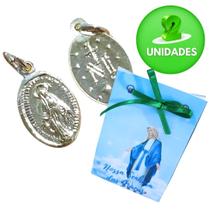 Medalha Milagrosa MINI + Sacolinha temática em papel 2 unid