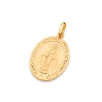 Medalha nossa senhora das graças folheada 542690 Rommanel