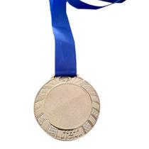 Medalha Personalizável Centro Liso 6cm Honra ao Mérito Metal