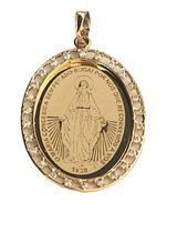 Medalha Pingente Nossa Senhora Das Graças Ouro 18k Amarelo,Rosangela lima joias Medalha Pingente Nossa Senhora Das Graças Ouro 18k Amarelo,Rosangela lima joias