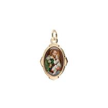 Medalha São José 2,3cm / resinada (dourado) - R7311