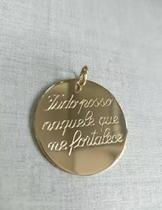 Medalha tudo posso Medalha tudo posso