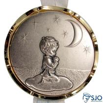 Medalhão de Berço Menino Orando