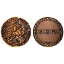 Medalhão de Leão 4cm Resident Evil 2 para colecionadores