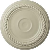 Medalhão de teto Ekena Millwork Alexandria Small Clear Yellow