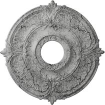 Medalhão de teto Ekena Millwork Attica CM18ATUWC 45cm branco