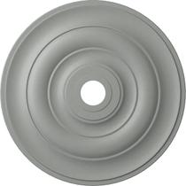 Medalhão de teto Ekena Millwork Jefferson 26,5 cm OD Primer