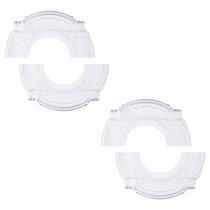 Medalhão de teto INCREWAY Split Lighting PU 30,5 cm OD x 13,5 cm ID