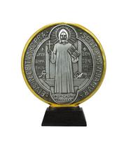 Medalhão São Bento 18Cm - Enfeite Resina