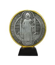 Medalhão São Bento 18Cm - Enfeite Resina - Taimes