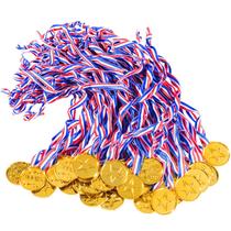 Medalhas de Premiação KISEER 40pcs Plástico Dourado 3,6cm