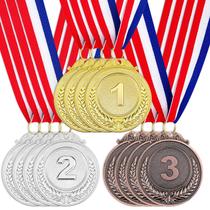 Medalhas de prêmio Awpeye Olympic Style (1º, 2º, 3º) com fita de pescoço