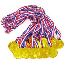 Medalhas De Prêmio De Ouro Para Crianças, 10 20 Peças, Lembranças De Plástico Para Festa, Esportes,
