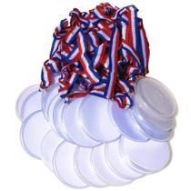 Medalhas de Prêmio Personalizadas - Kit com 24 Peças (Rhode Island)