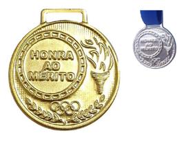 Medalhas esportivas premiação honra ao mérito 36 mm 12 pçs - CRESPAR
