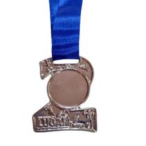 Medalhas Numeral com fita azul