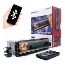 Media Receiver Pioneer Mvh-X3000br C/ Bluetooth, Usb, Microfone + Controle Remoto