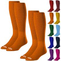Medias Rawlings para Béisbol/Softbol Fastpitch, 2 Pares, Naranja, Talla Pequeña Medias Rawlings para Béisbol/Softbol Fastpitch, 2 Pares, Naranja, Talla Pequeña