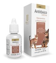 Medicamento Antitoxico Oral Ucb Para Cães E Gatos 20ml - Ucb - Ubcvet