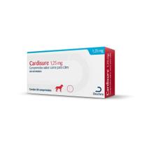 Medicamento Dechra Cardisure para Cães 1,25mg 80 comprimidos
