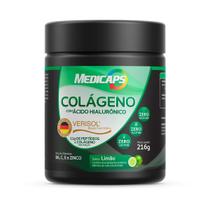 Medicaps Colageno + Acid Hial 216gr Limao Medicaps