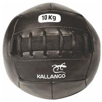 Medicine Ball 10Kg - Preta - Kallango