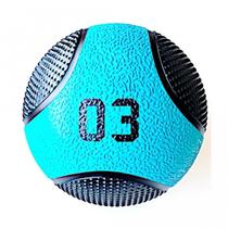 Medicine Ball 3Kg PRO - Bola de Pilates para Treino Funcional