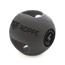 Medicine Ball Borracha Gripped com pegada 4Kg ROPPE Medicine Ball Borracha Gripped com pegada 4Kg ROPPE