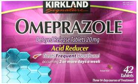 Medicine Kirkland Signature Omeprazol 20 mg 42 comprimidos