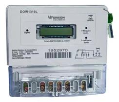Medidor Consumo de Energia Elétrica Dowertech - Bifásico com Neutro - Polifásico 3fios 2elementos 2fases