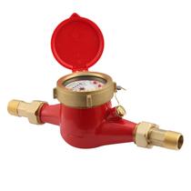 Medidor de água Wattlow DN20 3/4 NPT com latão para jardim ou fábrica