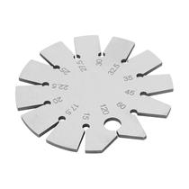 Medidor De Ângulo De Faca Portátil Em Aço Inoxidável 15-120 Graus Para Medição De Lâminas