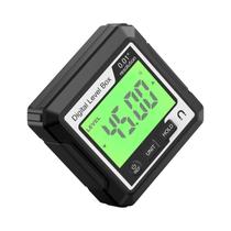 Medidor de Ângulo Digital 360° - Transferidor Eletrônico LCD com Base