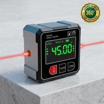 Medidor de Ângulo Digital Inclinômetro Base Magnética 360 IP54 Profissional Nível Laser Duplo USB-C Medidor de Ângulo Digital Inclinômetro Base Magnética 360 IP54 Profissional Nível Laser Duplo USB-C
