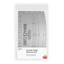 Medidor de bainha Dritz 617 Ezy- Hem de 0,6 a 10 cm reto/curvo